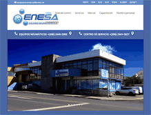 Tablet Screenshot of enesa.net